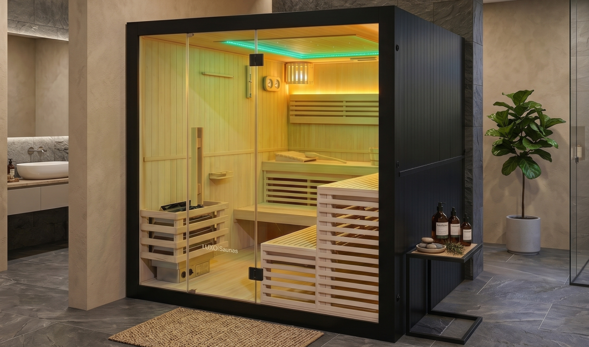 Stylist Exclusive First Look – New Luxo Sauna collection