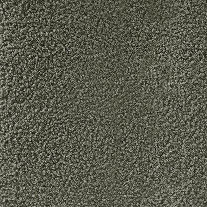 Close-up of Aquila Queen Extra Wide Bouclé Headboard in Green, showcasing its densely packed loop-pile texture. The luxurious bouclé fabric offers a sophisticated, textured finish with inviting, plush comfort.