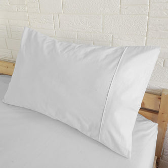 Amara 100% Cotton Fitted Sheet Set - White