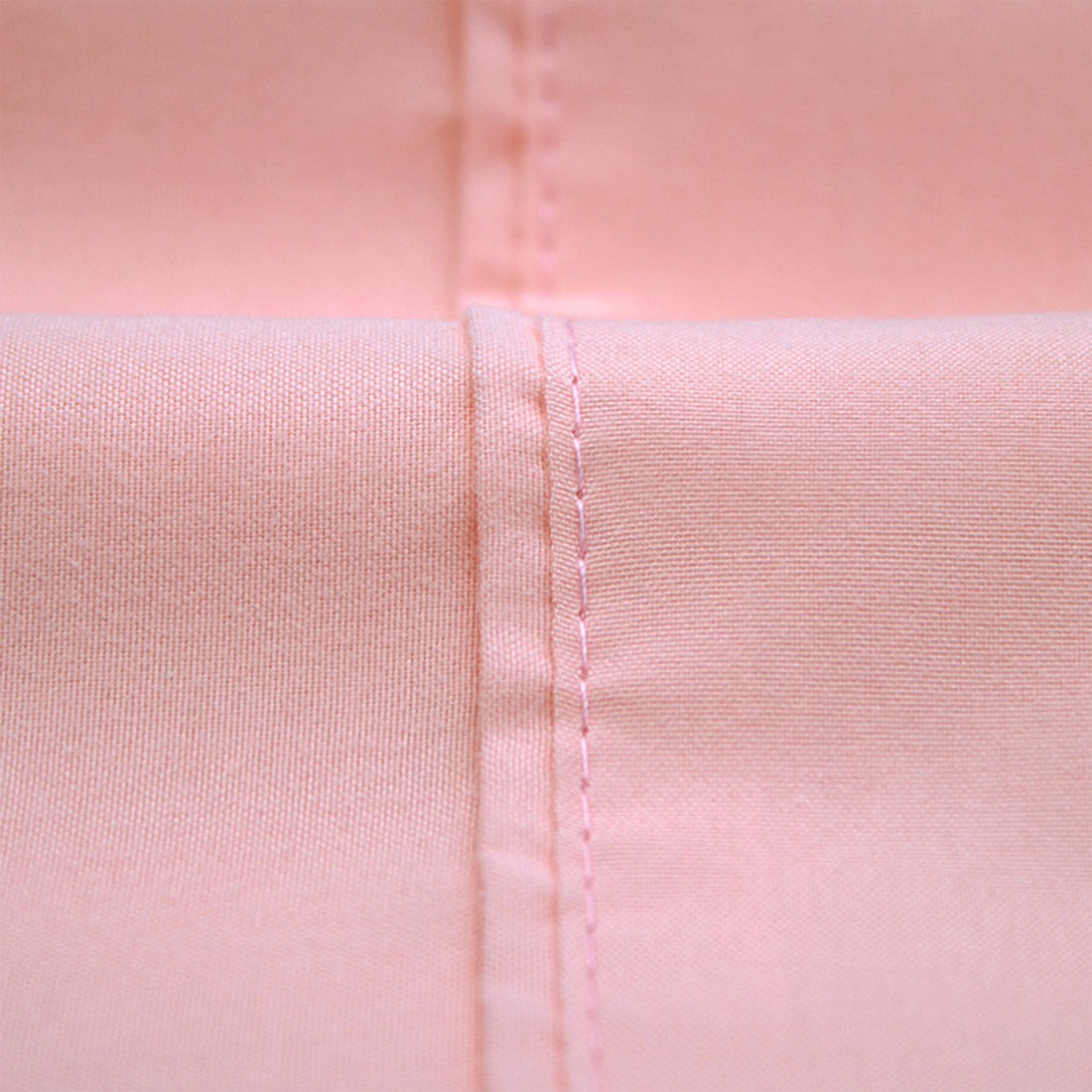 Valeria 1000TC Ultra Soft Bed Sheet Set - Blush King Single, showcasing a plush, smooth texture with intricate detailing, highlighting the quality craftsmanship of the 100% brushed microfiber fabric.