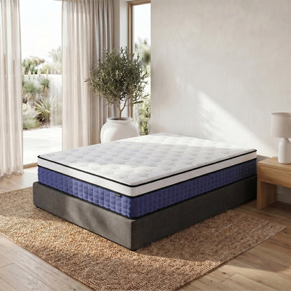 Antheia Double 32cm Euro Top Memory Foam Latex Mattress in Medium Firm