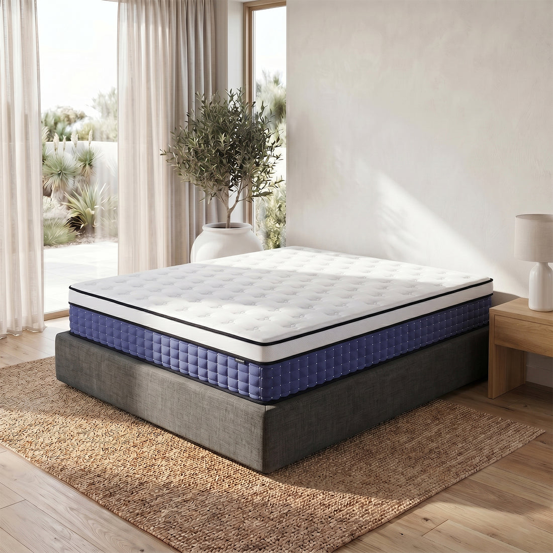 Antheia King 32cm Euro Top Memory Foam Latex Mattress
