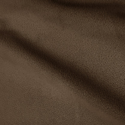 Mara Queen Velvet Gas Lift Storage Bed Frame in Taupe Brown