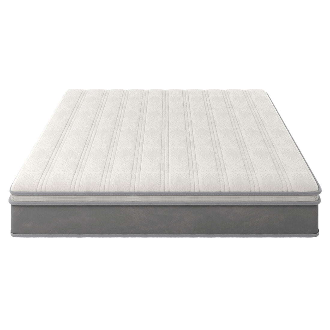 Delia King 28cm Medium Firm Euro Top Latex Mattress features a plush Euro top quilting, high-density latex layers, and individually wrapped springs, offering a luxurious, supportive sleeping surface perfect for comfort and body contouring.