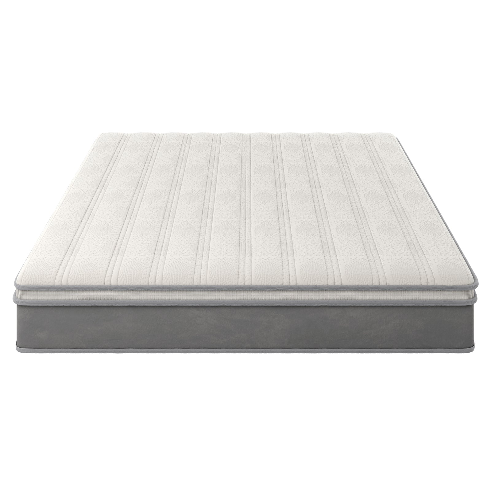Delia King 28cm Medium Firm Euro Top Latex Mattress features a plush Euro top quilting, high-density latex layers, and individually wrapped springs, offering a luxurious, supportive sleeping surface perfect for comfort and body contouring.