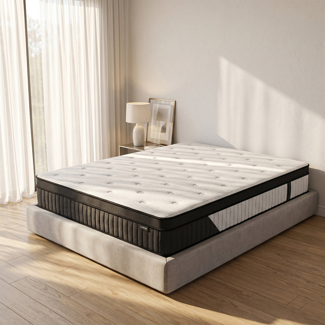 Enyo Double 26cm Euro Top Pocket Spring Foam Mattress in Medium Firm