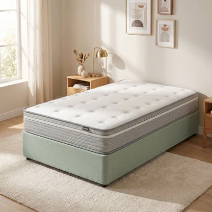 Oriona Single 25cm Pocket Spring Gel Mattress in Medium Firm