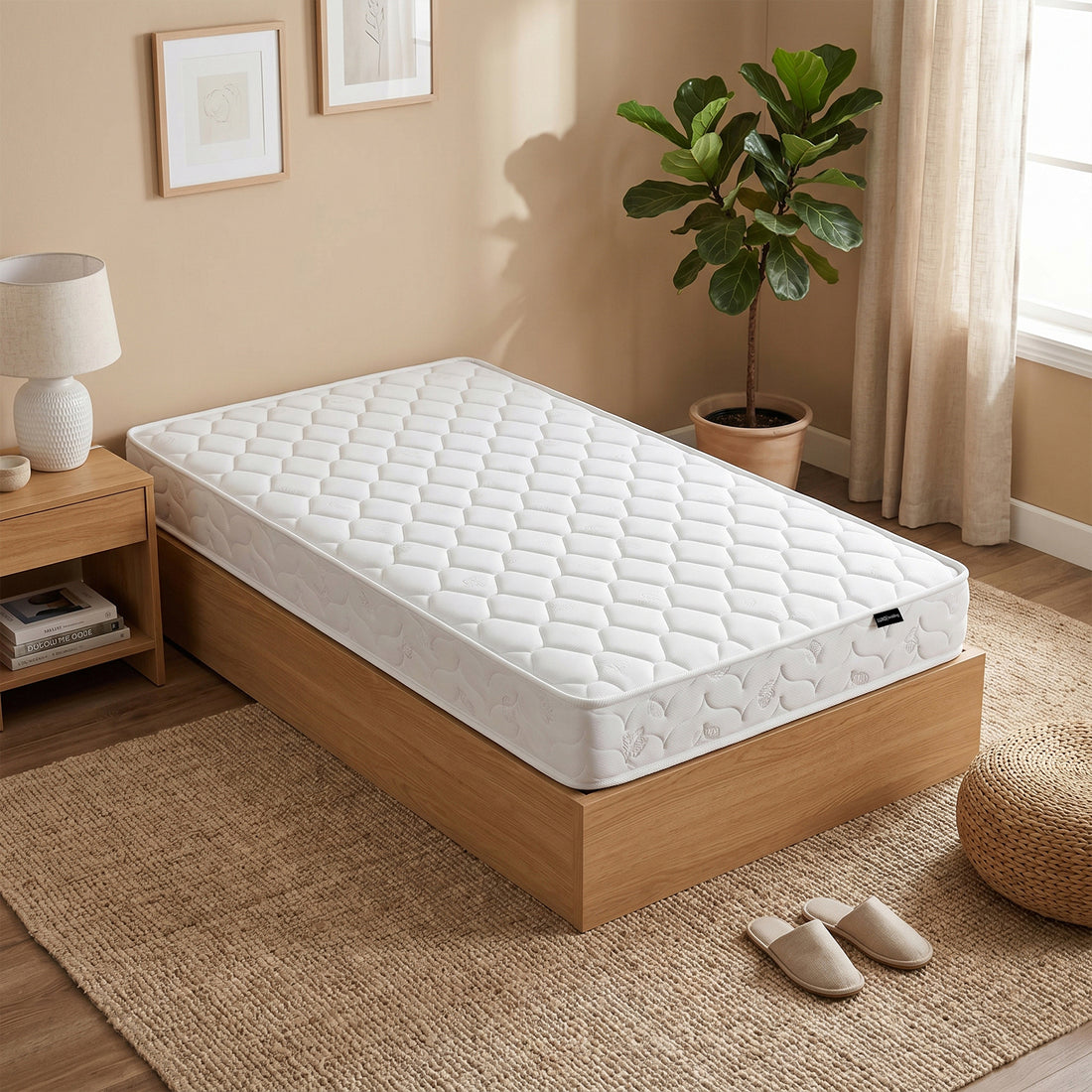 Thermis Single 15cm Hypoallergenic Mattress in Medium Firm