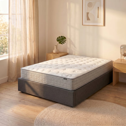Thetis Queen 25cm Pocket Spring Latex Mattress in Med Firm