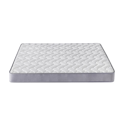 Vesta Double 20cm Medium Firm Pocket Spring Latex Mattress featuring multi-layered construction with visible pocket springs and latex padding, encased in breathable knitted fabric, showcasing its medium firm structure and premium design.