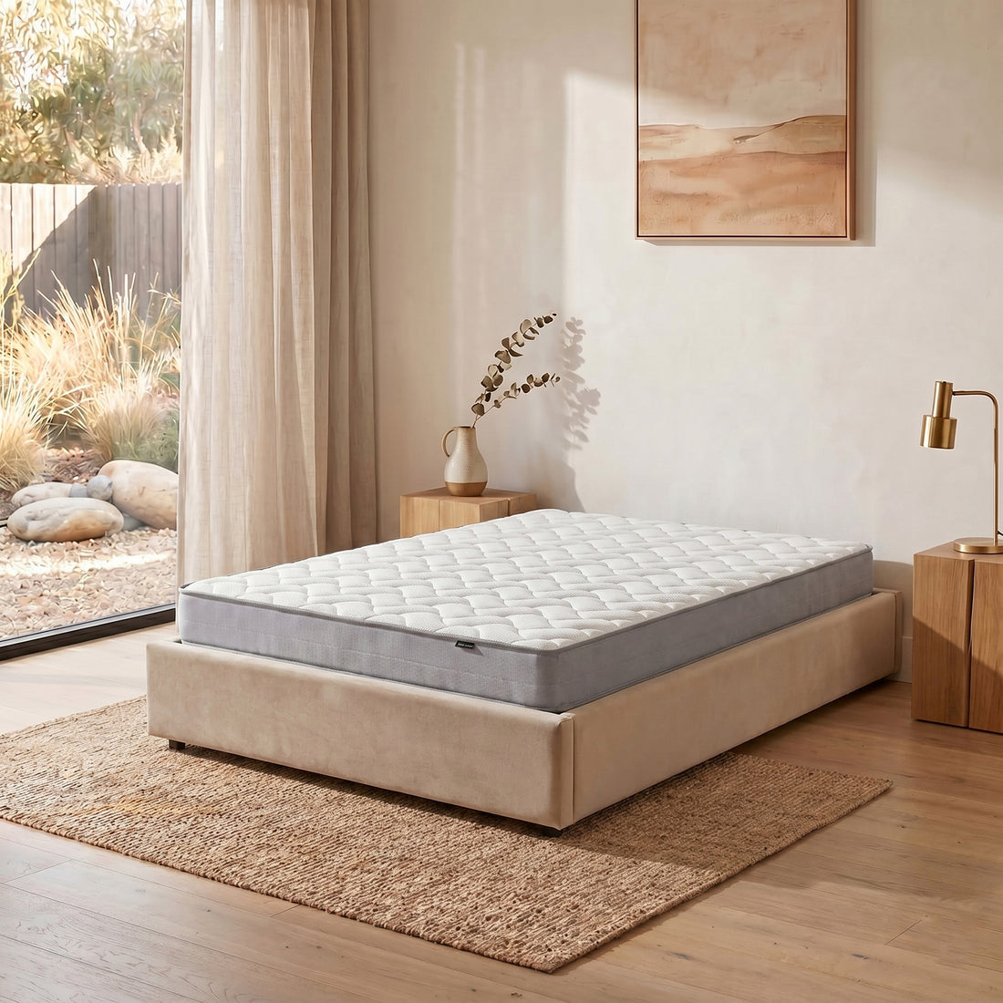 Vesta Double 20cm Pocket Spring Latex Mattress in Medium Firm