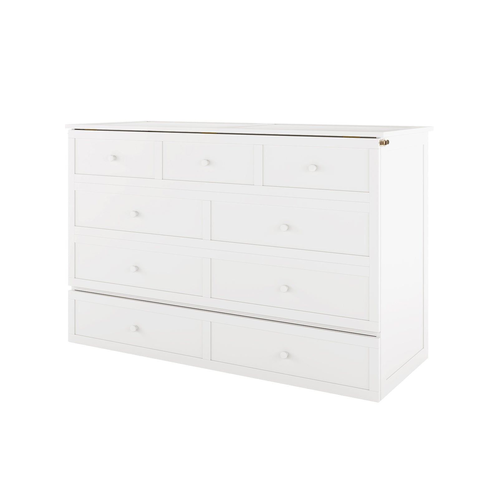 Flecter 3-Fold Queen Mattress with Penn Smart Queen Murphy Bed offers a foldable design for space-saving. Ideal for compact areas, it promises comfort and versatility, easily integrating into modern living spaces.