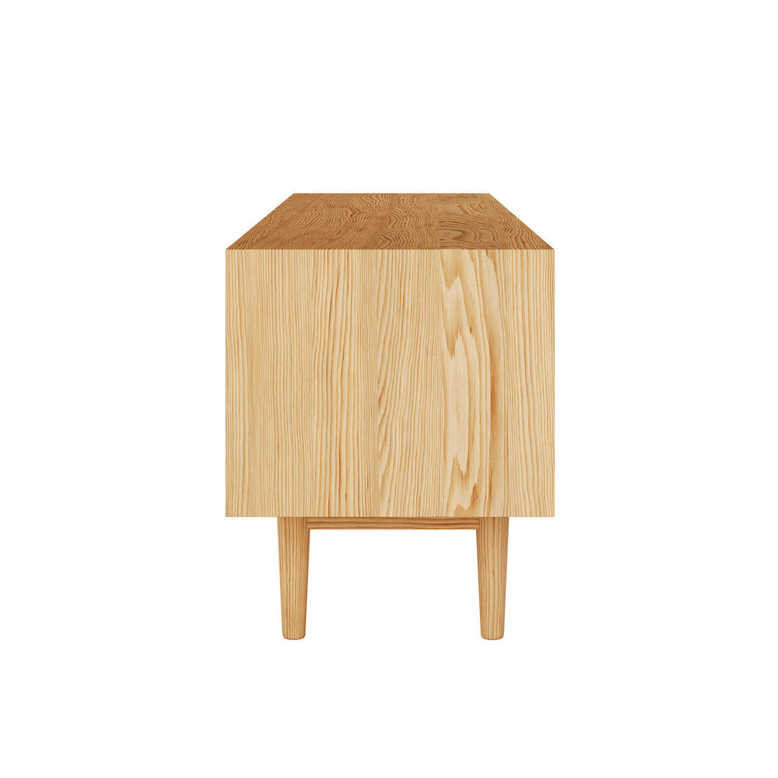 Bea 180cm Rattan American Oak Entertainment Unit - Natural