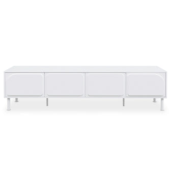 Jayleen 180cm Entertainment Unit with Drawers - White