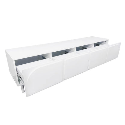 Jayleen 180cm Entertainment Unit with Drawers - White