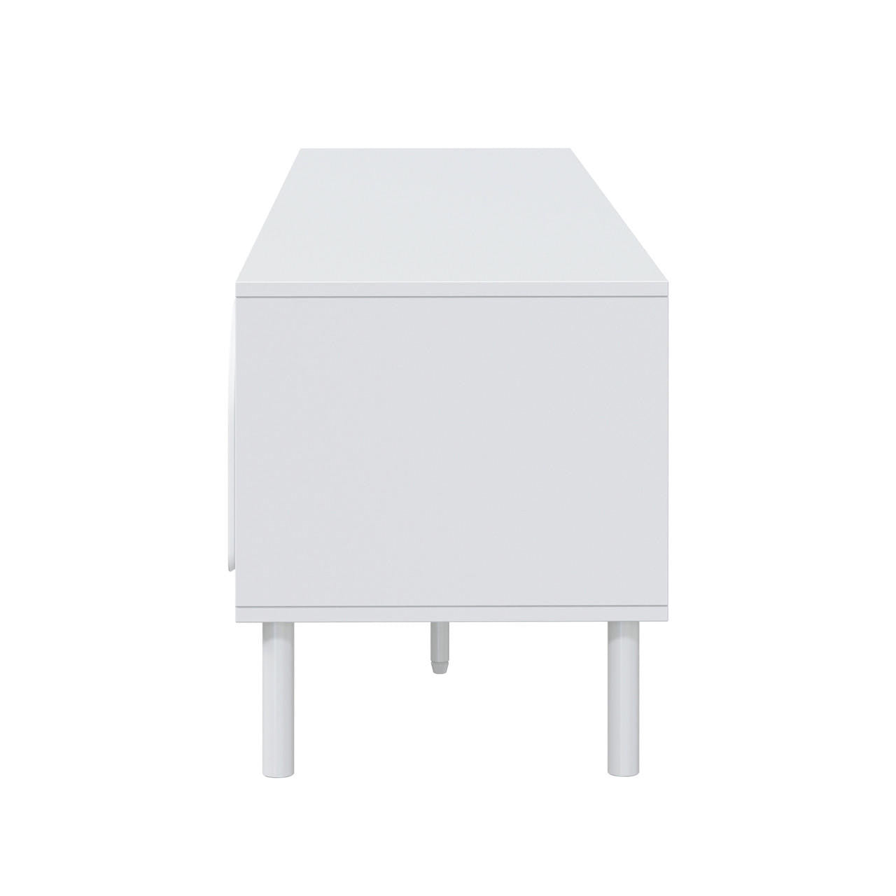 Jayleen 180cm Entertainment Unit with Drawers - White