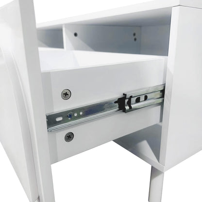 Jayleen 180cm Entertainment Unit with Drawers - White