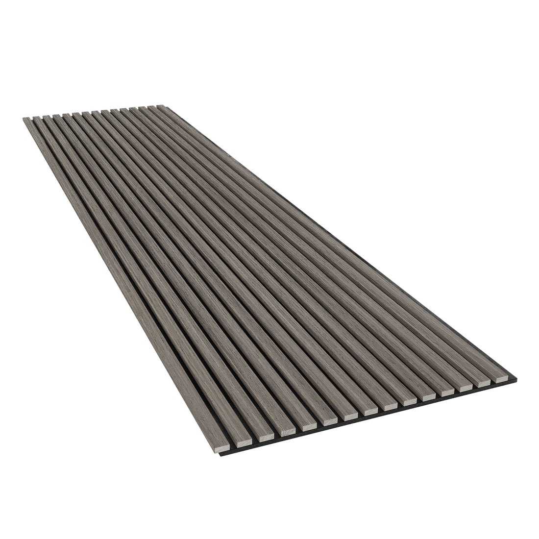 Close-up of the Agoran 270cm Acoustic Wood Slat Wall Panel - Set of 2, showcasing its detailed wood texture and sleek design, ideal for adding modern elegance and noise reduction to interiors.