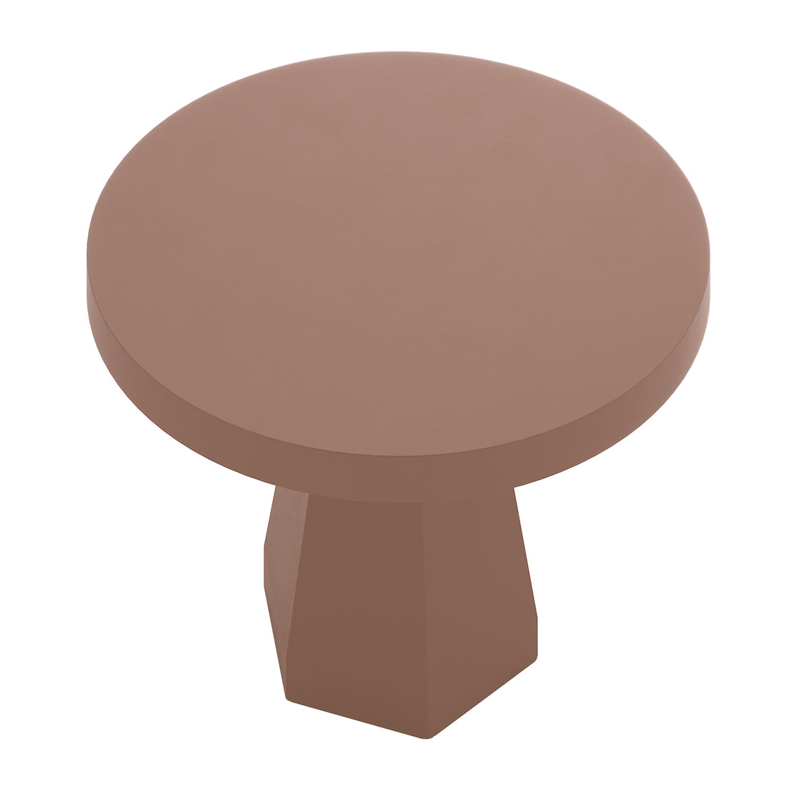 Apollo 120cm Outdoor Concrete Dining Table in Mocha Mousse