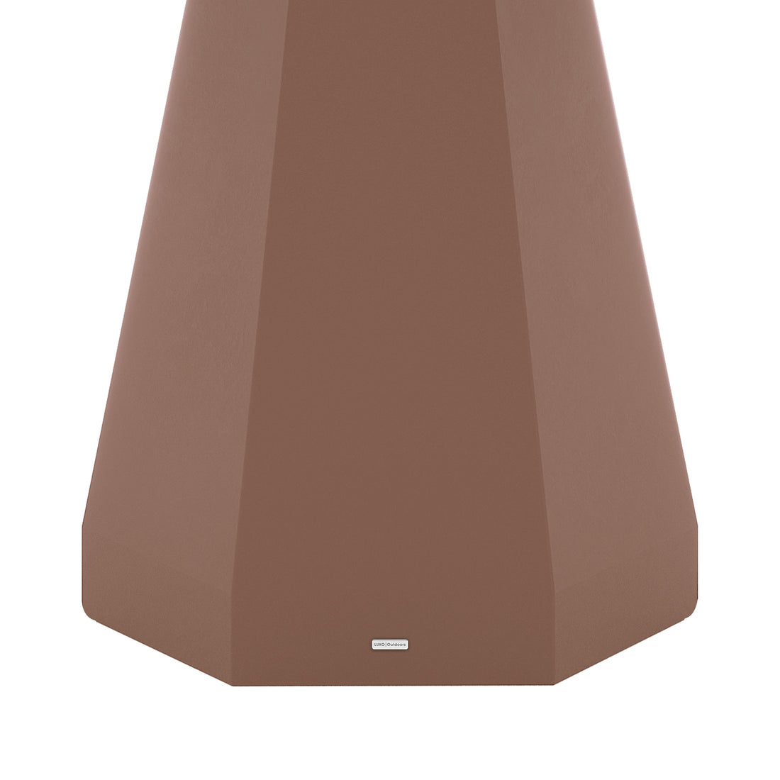 Apollo 120cm Outdoor Concrete Dining Table in Mocha Mousse