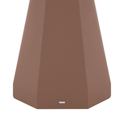 Apollo 120cm Outdoor Concrete Dining Table in Mocha Mousse