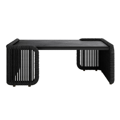 Avon 5-Seater Premium Aluminium Rattan Outdoor Lounge Set, showcasing intricate rattan detailing and luxurious cushions, emphasizing the set's design and durability for outdoor elegance.