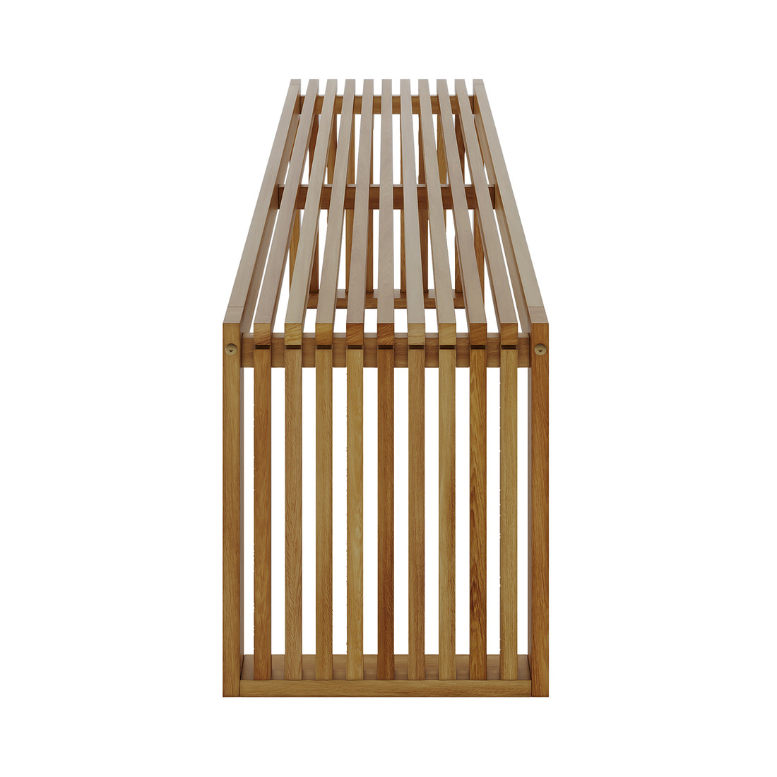 Grenfela 5 Seater Solid Timber Outdoor Dining Set Natural, featuring a wooden slat design with a robust acacia wood table, bench, and stools, perfect for versatile outdoor or indoor use.