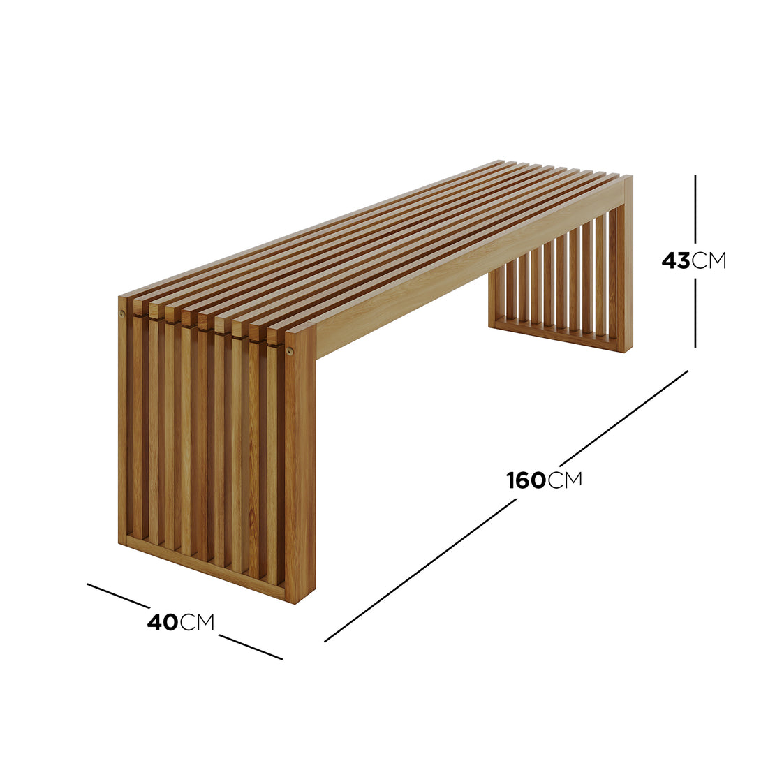 Grenfela 5 Seater Solid Timber Outdoor Dining Set showcasing a wooden slat bench and table, crafted from acacia wood, highlighting its natural grain patterns and robust, weather-resistant design.