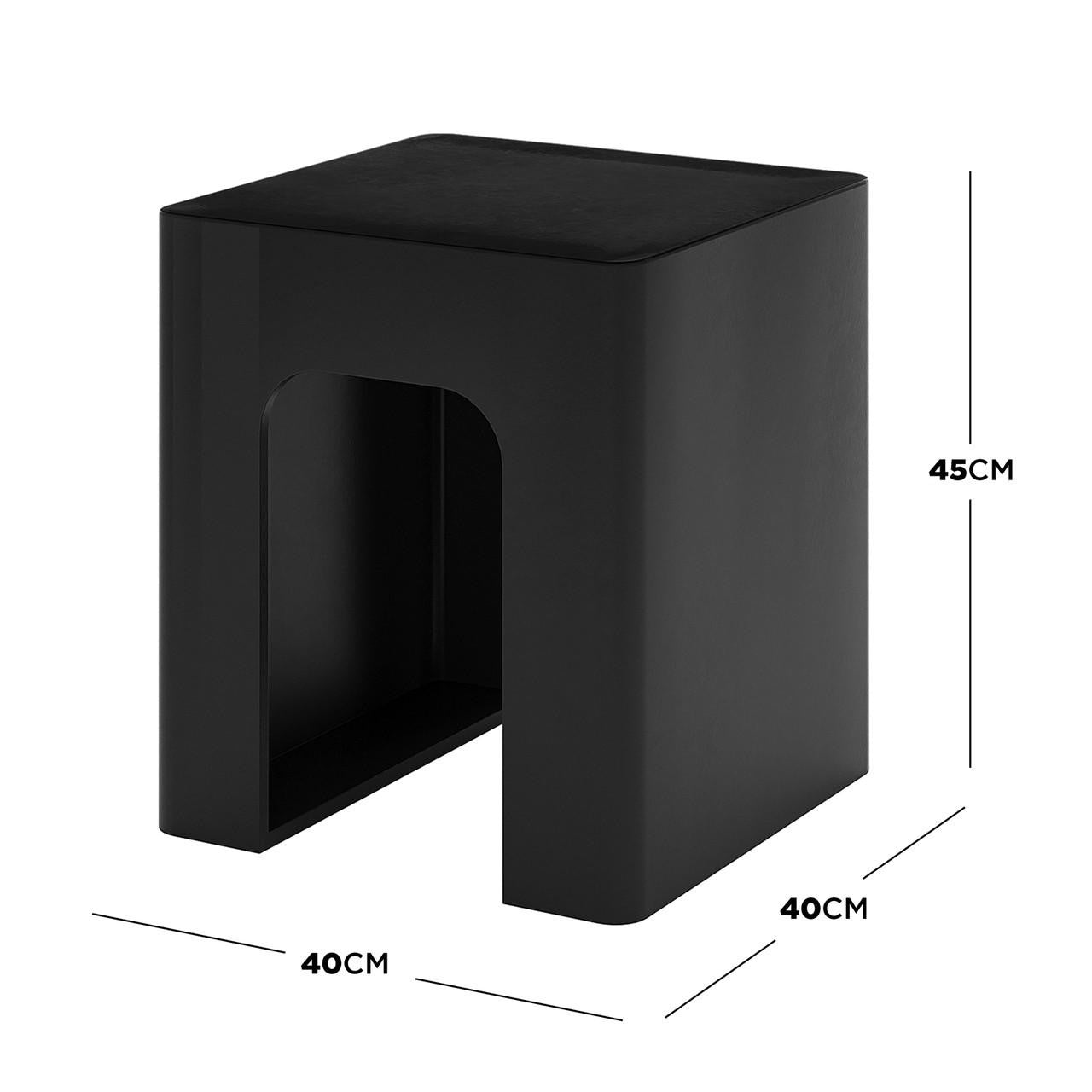 Hampton Concrete Outdoor Side Table