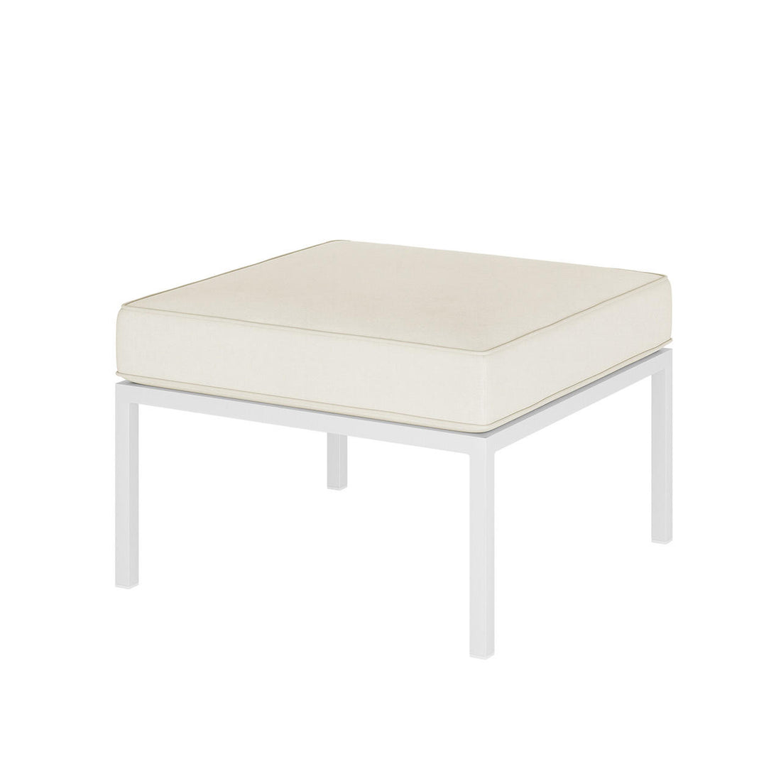 Hulupo 4 Seater Aluminium Outdoor Sofa Set - Cream White