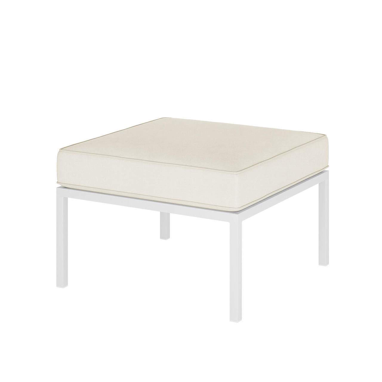 Hulupo 4 Seater Aluminium Outdoor Sofa Set - Cream White