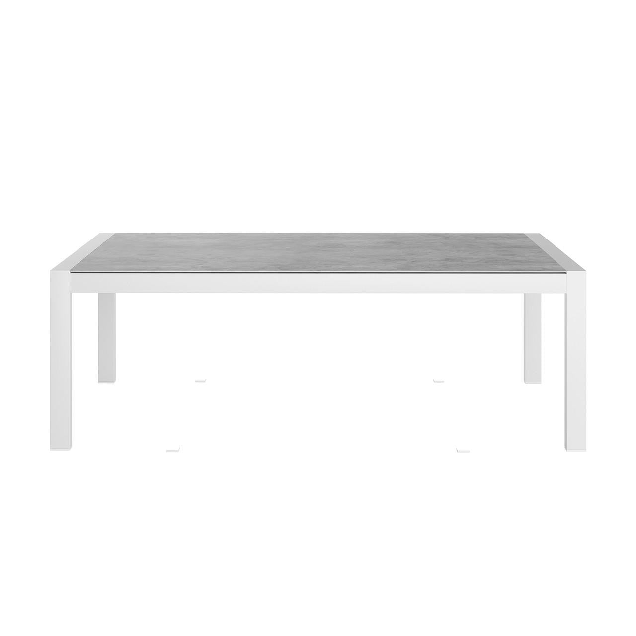 Hulupo 4 Seater Aluminium Outdoor Sofa Set - Cream White