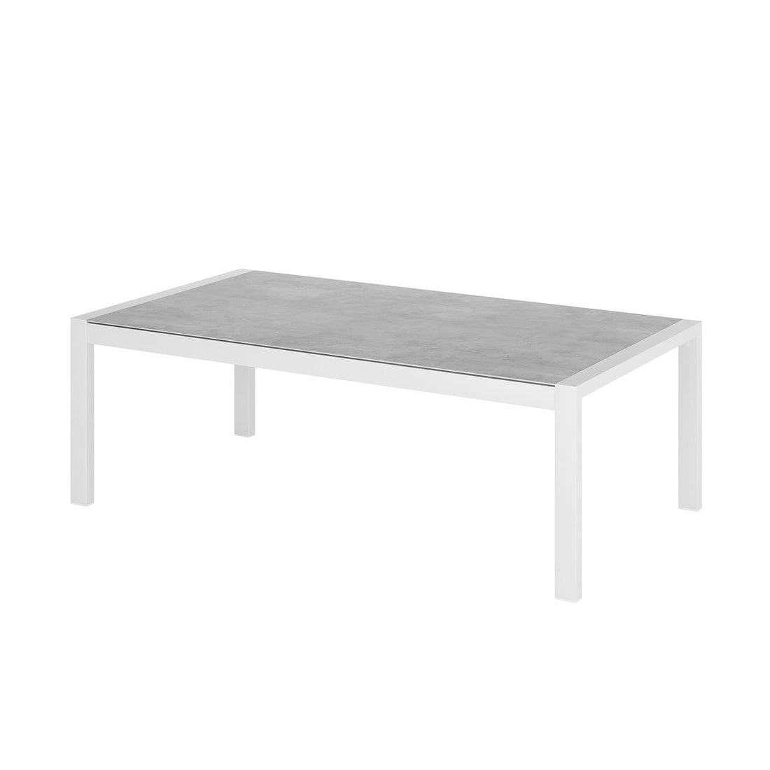 Hulupo 4 Seater Aluminium Outdoor Sofa Set - Cream White