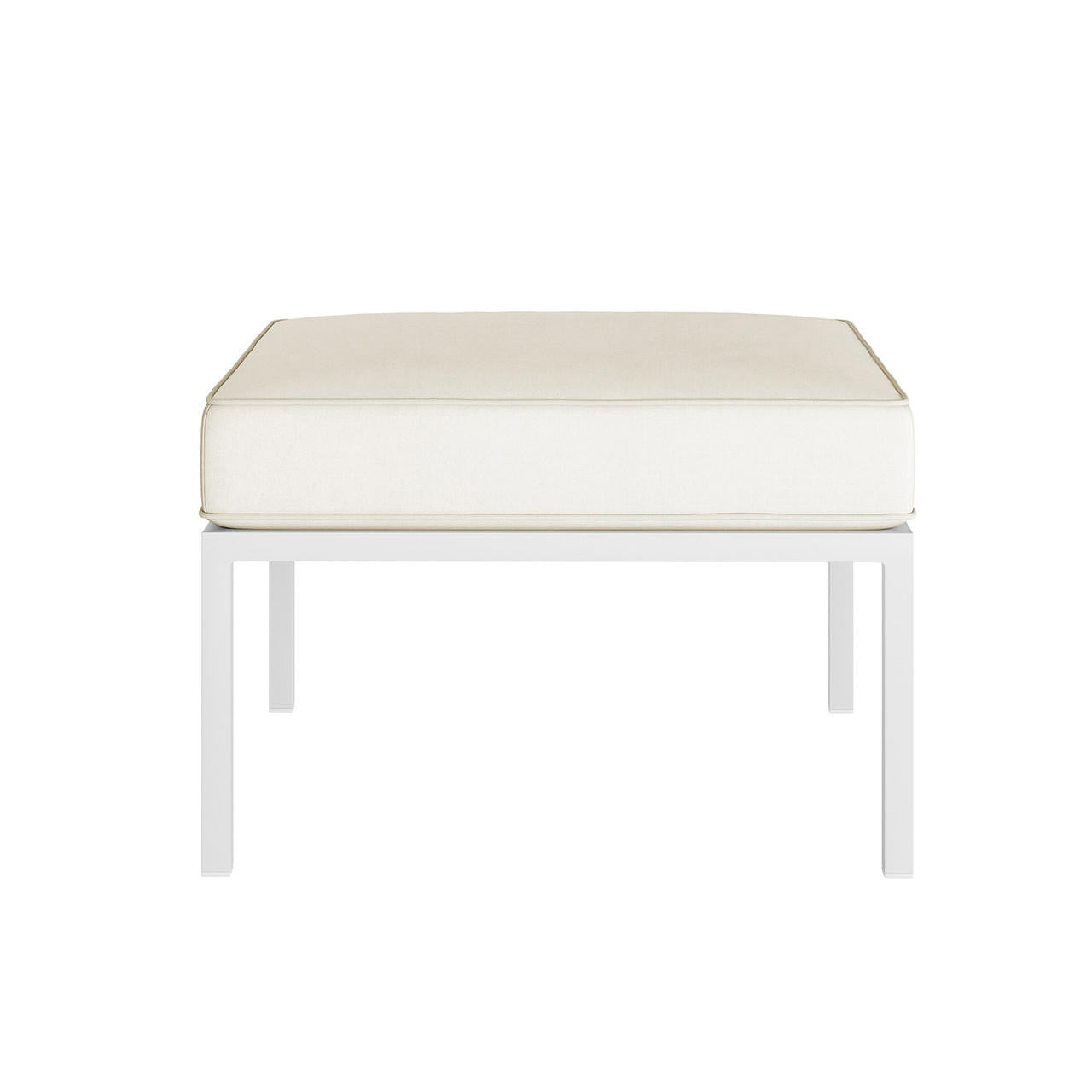 Hulupo 4 Seater Aluminium Outdoor Sofa Set - Cream White