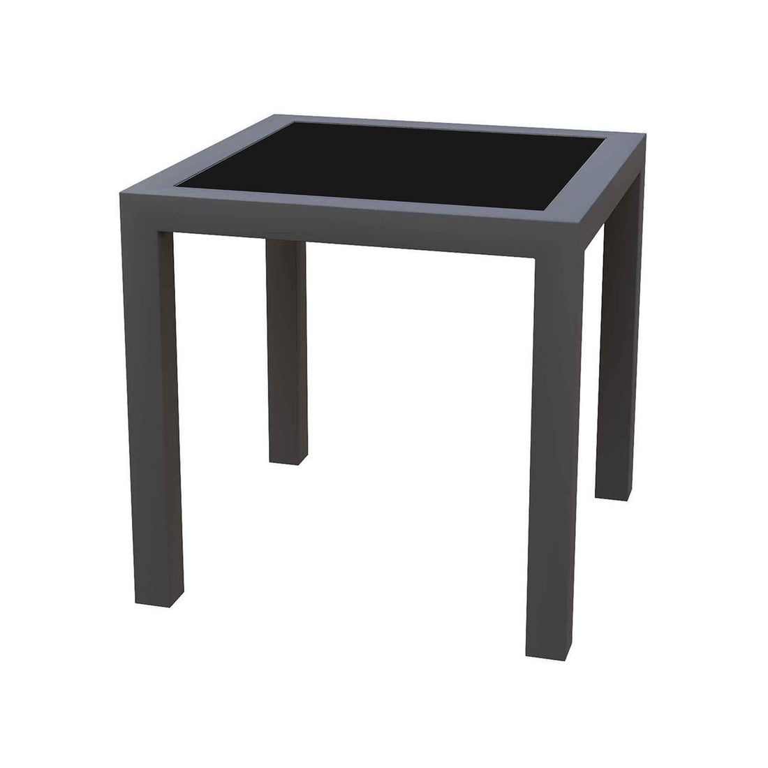 Jabari Sunbed & Utila Table Outdoor Lounge Set - Dark Grey