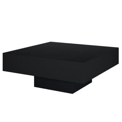 Noosa Square Concrete Outdoor Coffee Table - Black