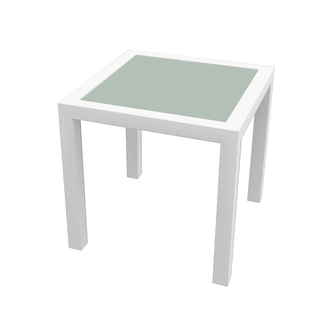 Utila Aluminium Outdoor Side Table - White