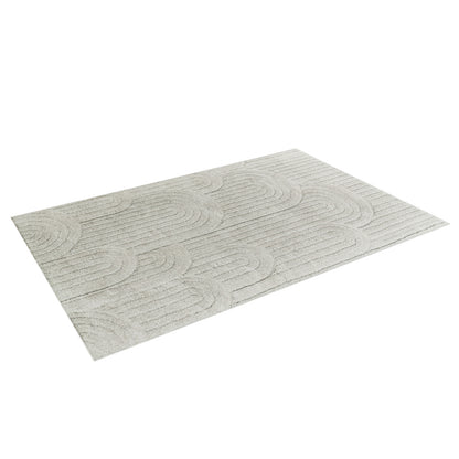 Close-up of the Aetherine Soft Contemporary Rug 120x180cm, showcasing its plush 12mm pile and modern printed design with anti-slip backing, ideal for adding warmth and style to any room.