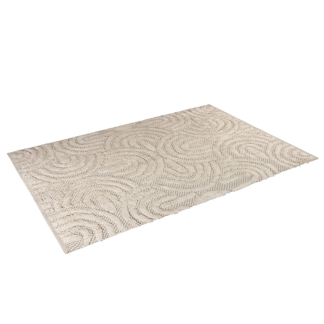 Cecil Modern Cotton Blend Floor Shag Rug - 120X180