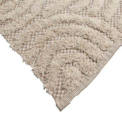 Cecil Modern Cotton Blend Floor Shag Rug - 120X180