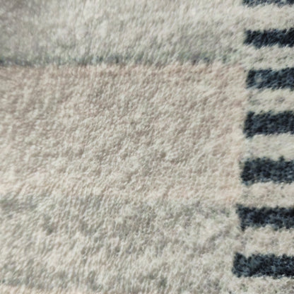 Elimas Soft Contemporary Printed Rug 160x230cm showcases a close-up of its textured surface, highlighting the soft 12mm pile and intricate modern pattern, designed for comfort and style in any room.