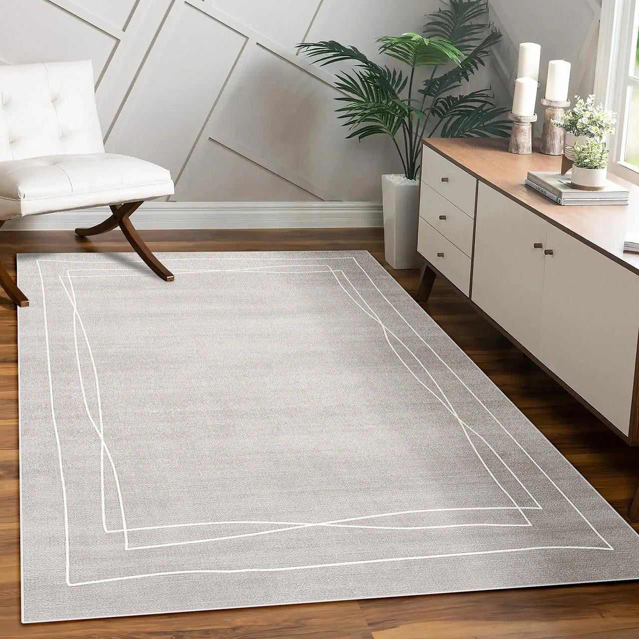 Manstad Modern Indoor Floor Rug - 200x300 - Lifestyle