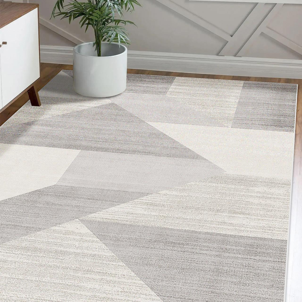 Mysen Abstract Indoor Floor Rug - 200x300 - Lifestyle