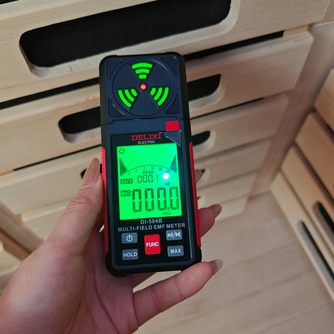 Aalto 4 Person Ultra Low EMF Carbon Fibre Infrared Sauna