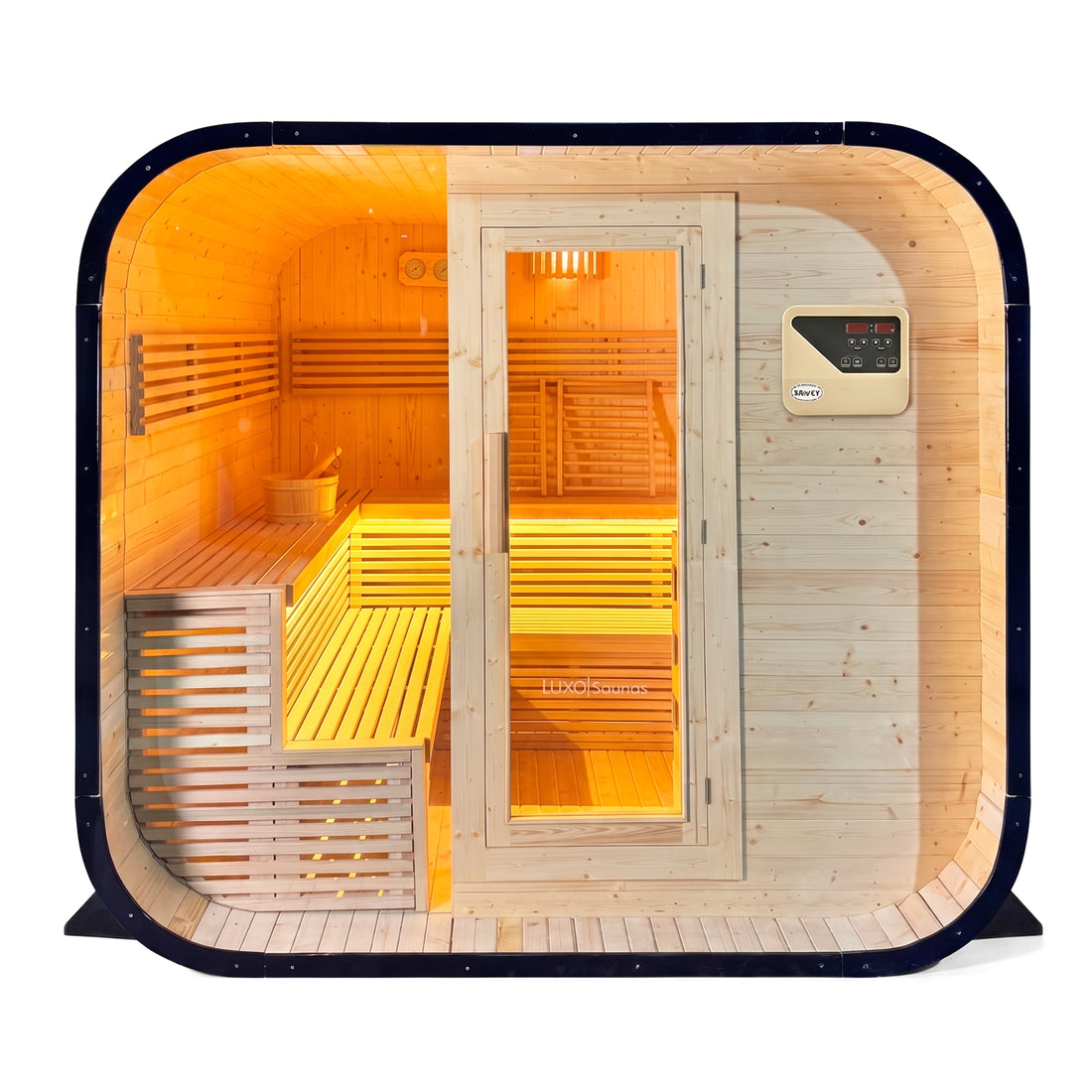 Medika 8 Person Traditional Finnish Outdoor Home Sauna