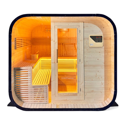 Medika 8 Person Traditional Finnish Outdoor Home Sauna