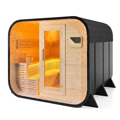 Medika 8 Person Traditional Finnish Outdoor Home Sauna