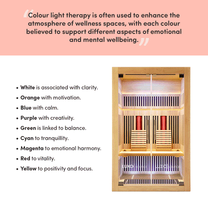 Runko 2 Person Canadian Hemlock Carbon Fibre Infrared Sauna features a close-up view of its wooden slats, highlighting the intricate design and craftsmanship, ideal for home relaxation and wellness.