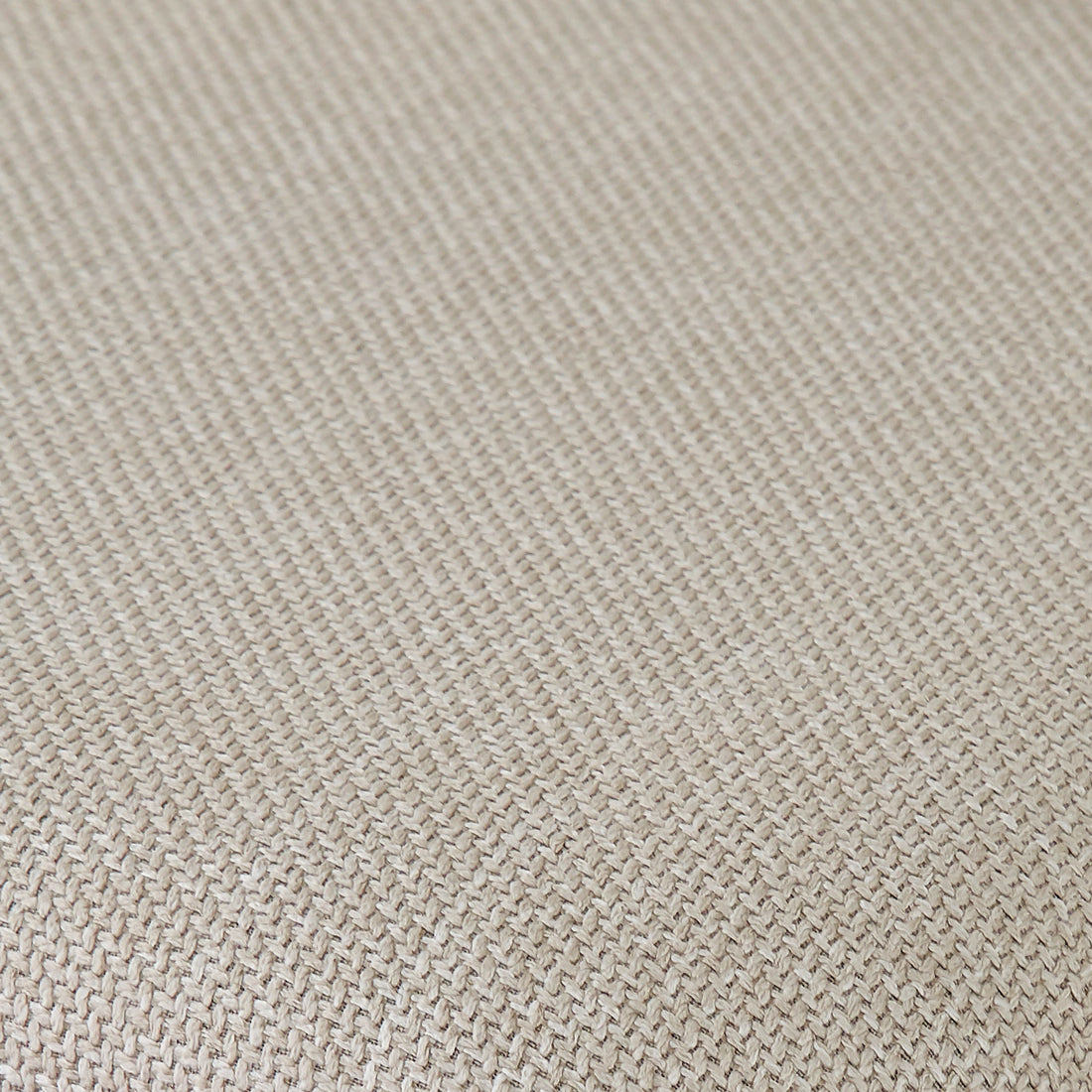 Gilles Linen Arched Bar Stool Set of 2 features close-up of beige linen fabric, highlighting the soft texture and stylish arched design ideal for modern dining spaces.