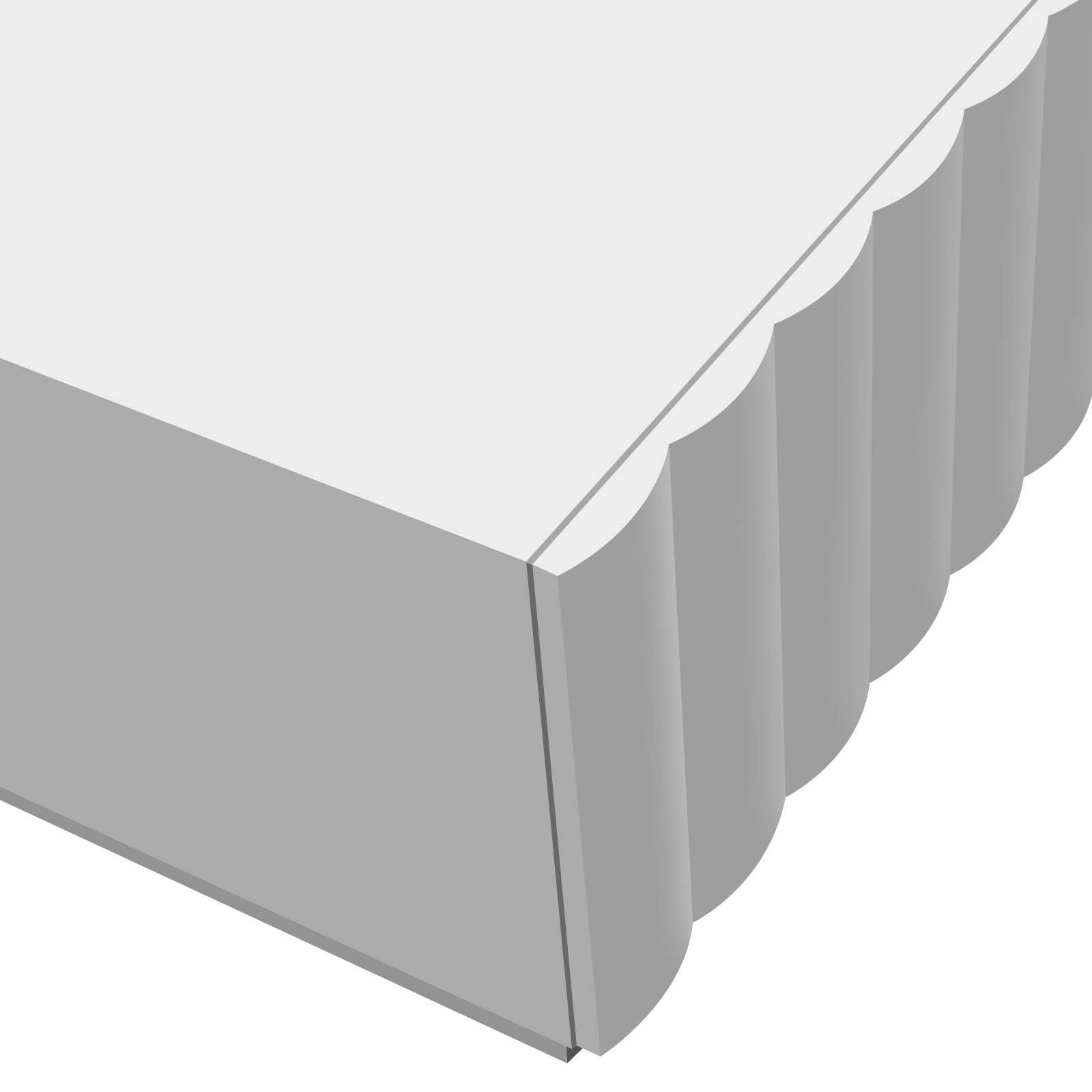 Hamish 120cm Coffee Table with Storage White, featuring a sleek wave design and two soft-close drawers, showcasing its modern aesthetic and practical storage solution for living rooms.